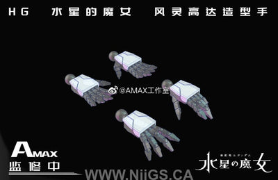 Amax HGTWFM 1/144 Aerial modify parts