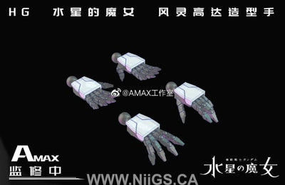 Amax HGTWFM 1/144 Aerial modify parts