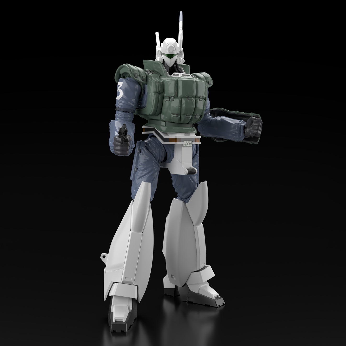 Aoshima 1/43 ACKS MP-04 Mobile Police Patlabor AV-98 Ingram Reactive Armor