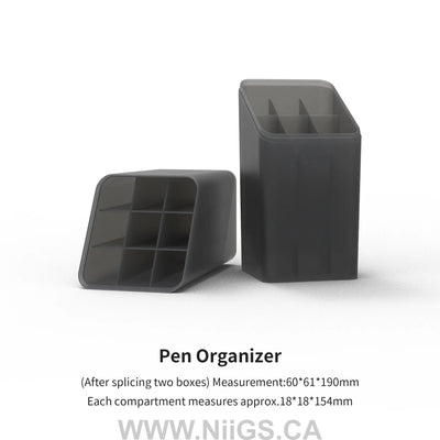 Dspiae BOX-8 Marker and Pen Storage Box and Organizer