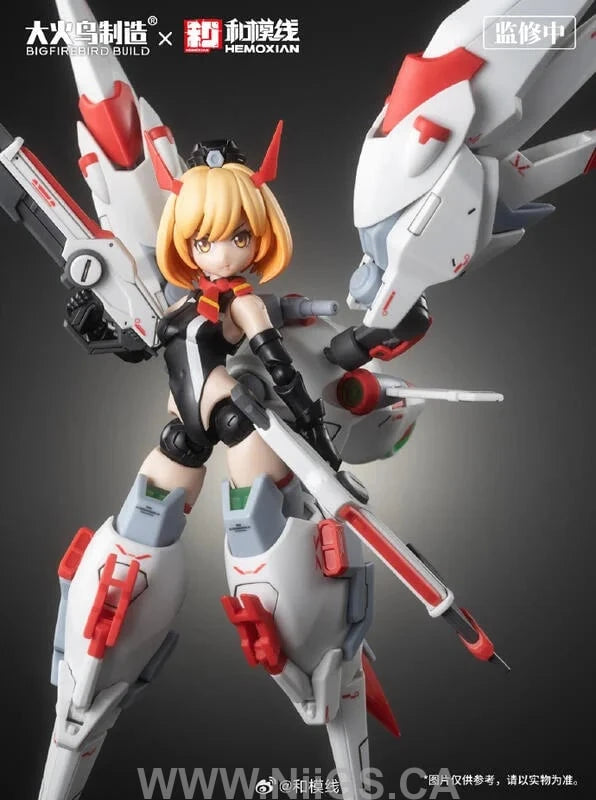 NONZERO STUDIO (Hemoxian) Kelly Janet Model Kit "Full-Time Jijia"