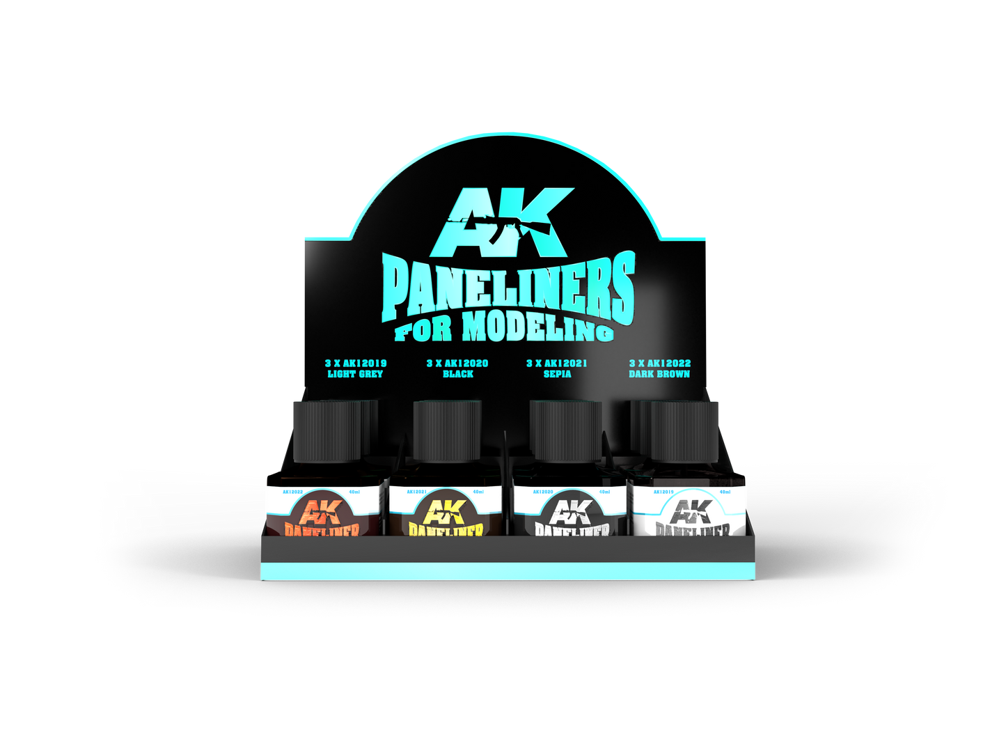 AK Interactive Paneliners for Modeling