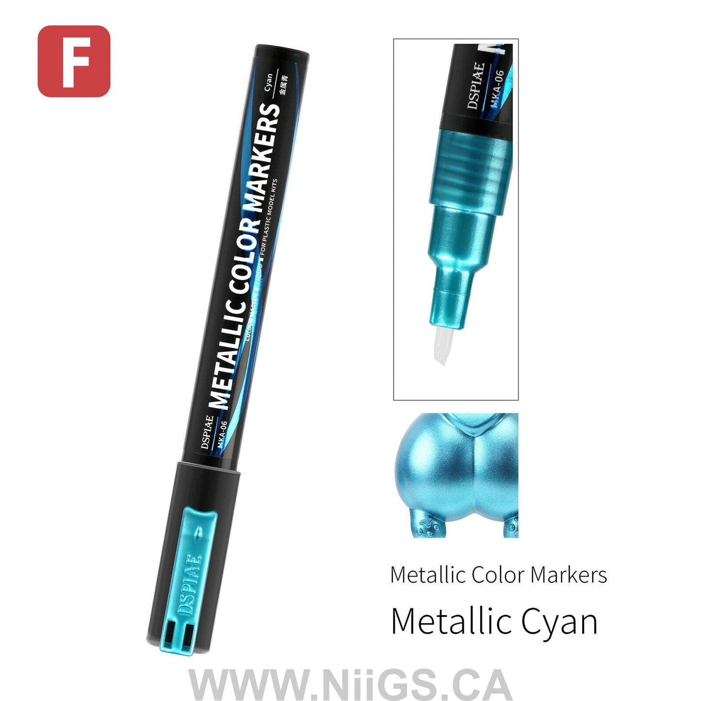 DSPIAE Metallic Color Markers