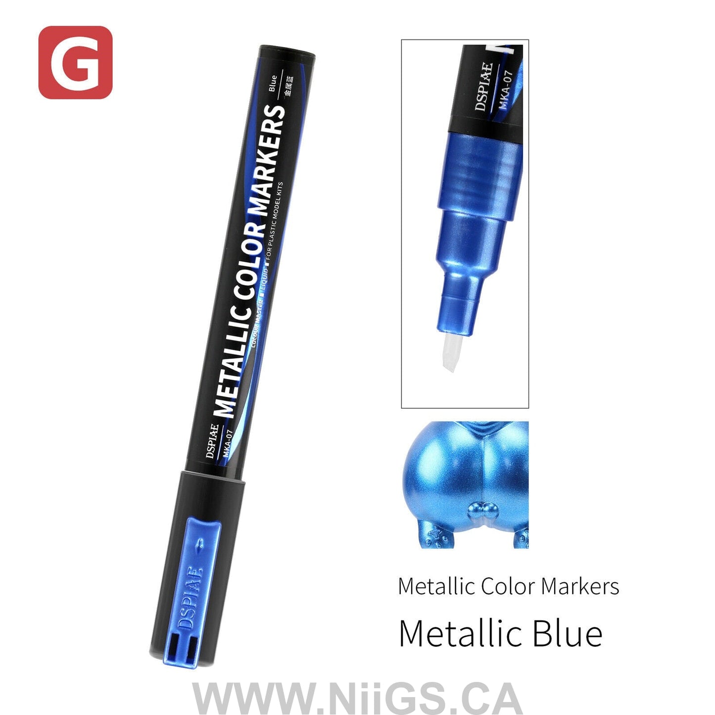 DSPIAE Metallic Color Markers