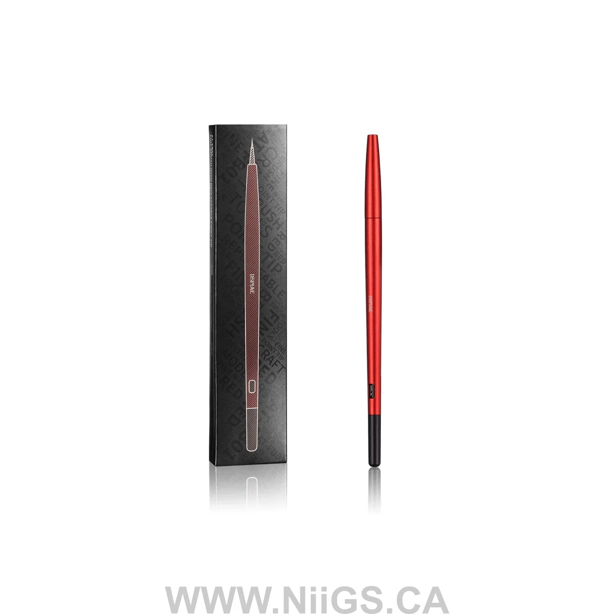 Dspiae Aluminium Alloy Interchangeable Fine Tip Brush