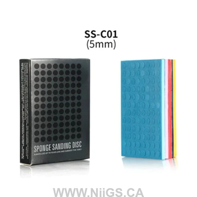 Dspiae Self Adhesive Sponge Sanding Disc 5mm