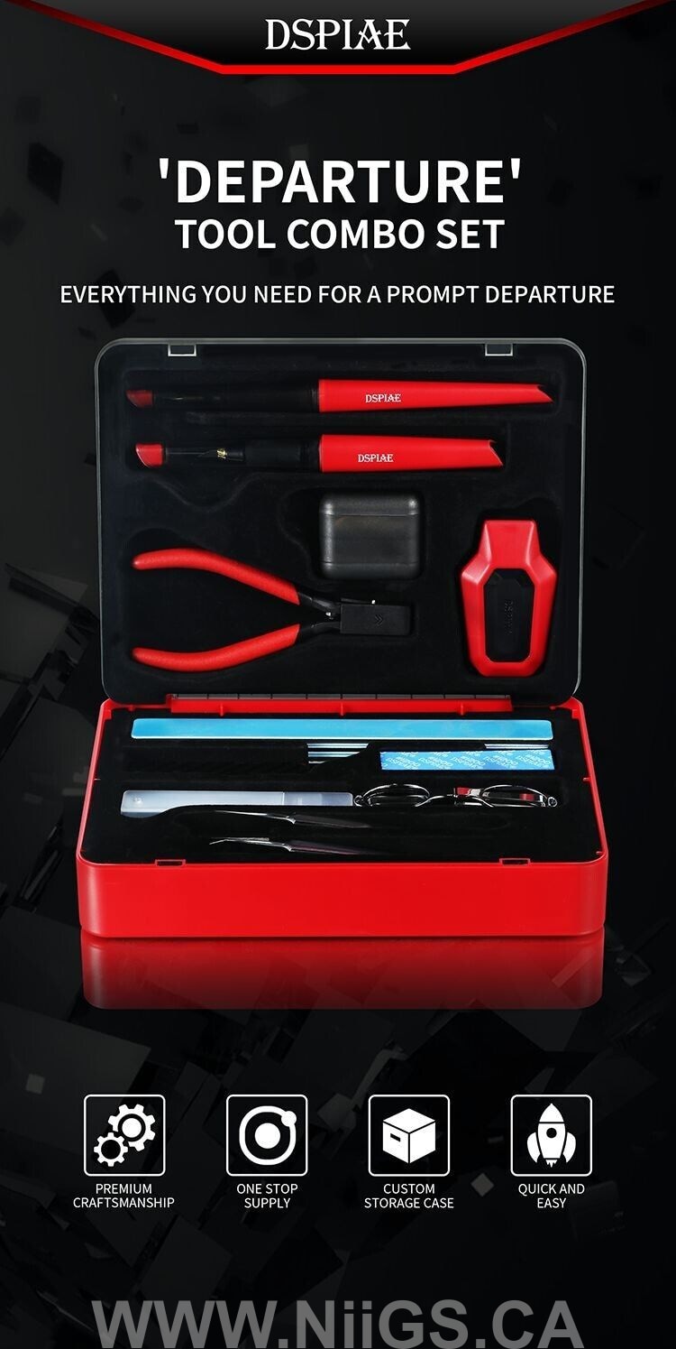 Dspiae TC-S01 "Departure" Tool Combo Set