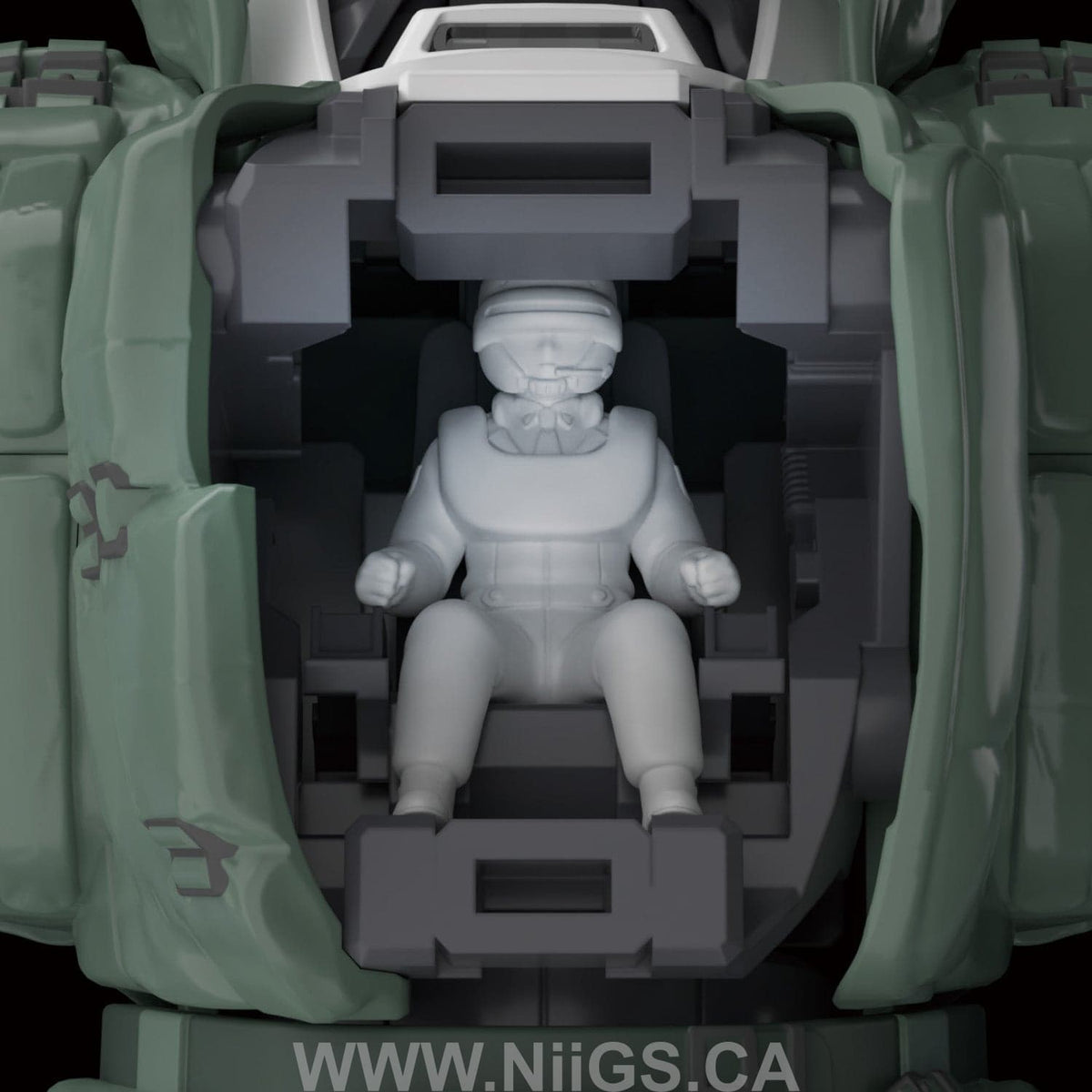 Aoshima 1/43 ACKS MP-04 Mobile Police Patlabor AV-98 Ingram Reactive Armor