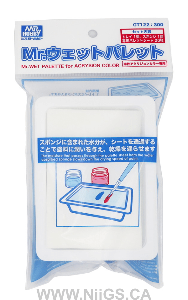 GSI Creos MR. WET PALETTE FOR ACRYSION COLOR