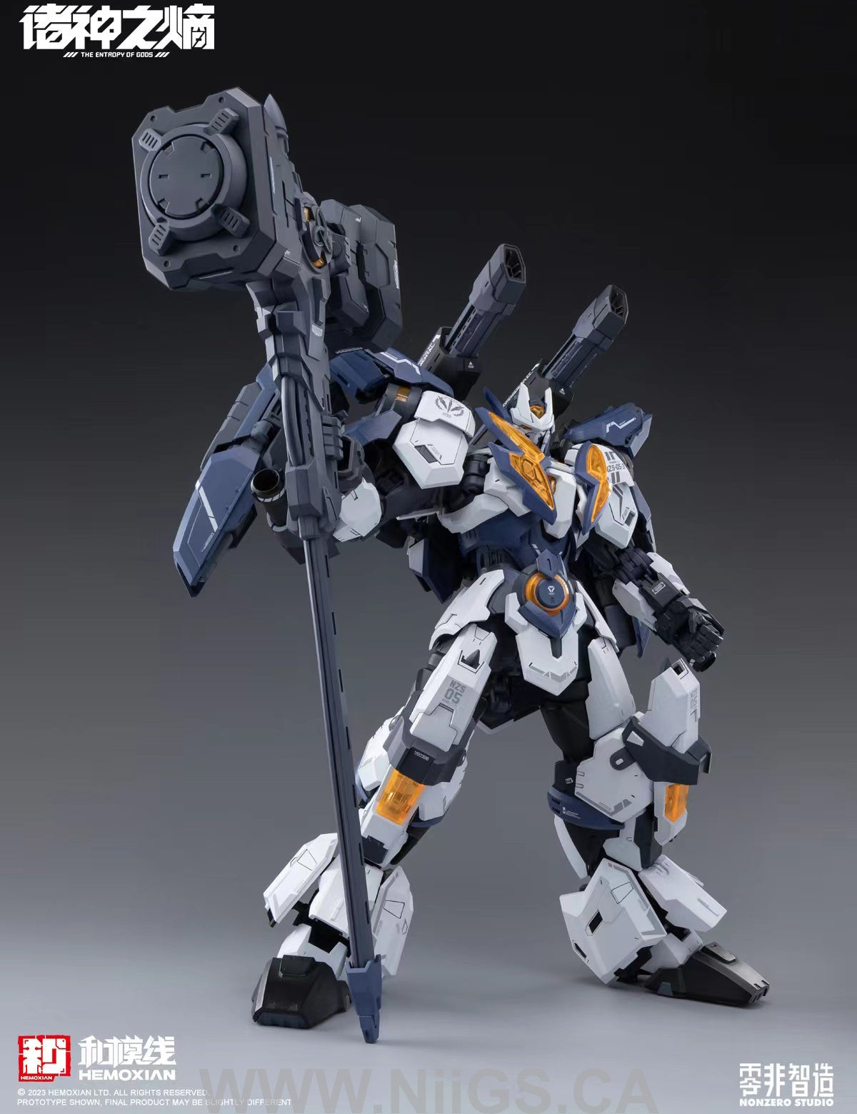 NONZERO STUDIO (Hemoxian) 1/100 Thor Model Kit "The Entropy of GODS"