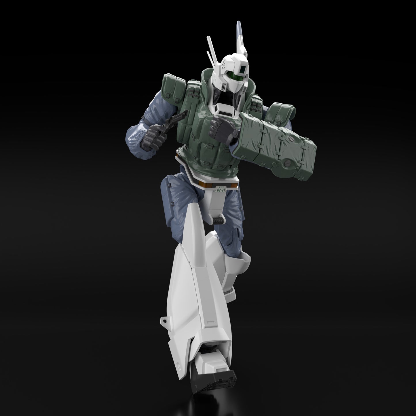 Aoshima 1/43 ACKS MP-04 Mobile Police Patlabor AV-98 Ingram Reactive Armor