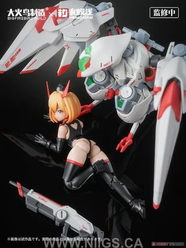NONZERO STUDIO (Hemoxian) Kelly Janet Model Kit "Full-Time Jijia"