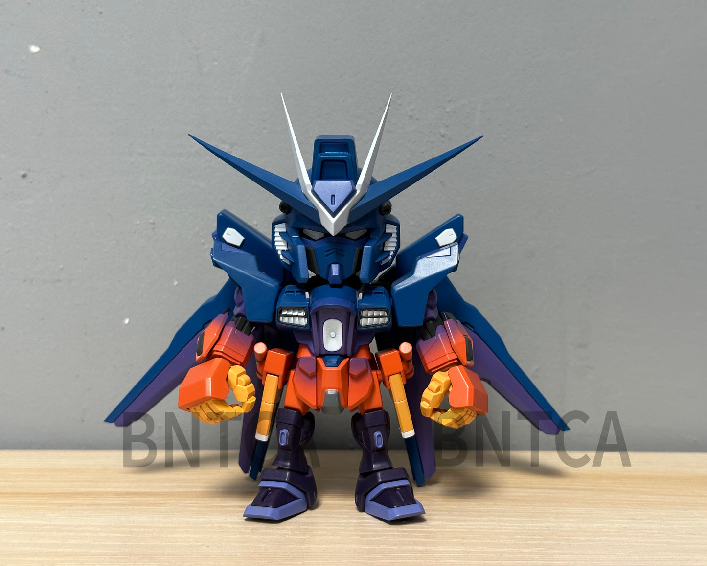 Limited Bandai BNESH Q MSV QMSV Mini Strike Freedom Gundam & ∞ Justice Gundam