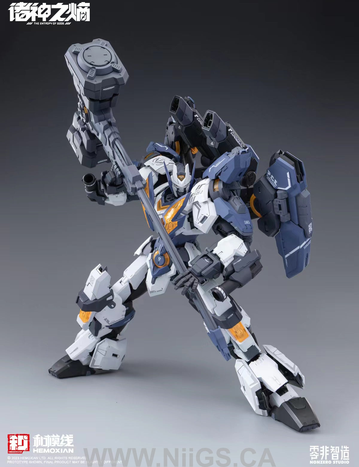 NONZERO STUDIO (Hemoxian) 1/100 Thor Model Kit "The Entropy of GODS"