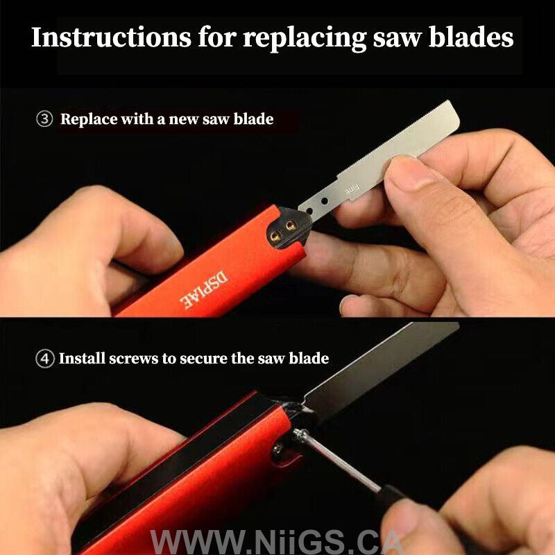 Dspiae Aluminium Hand Saw