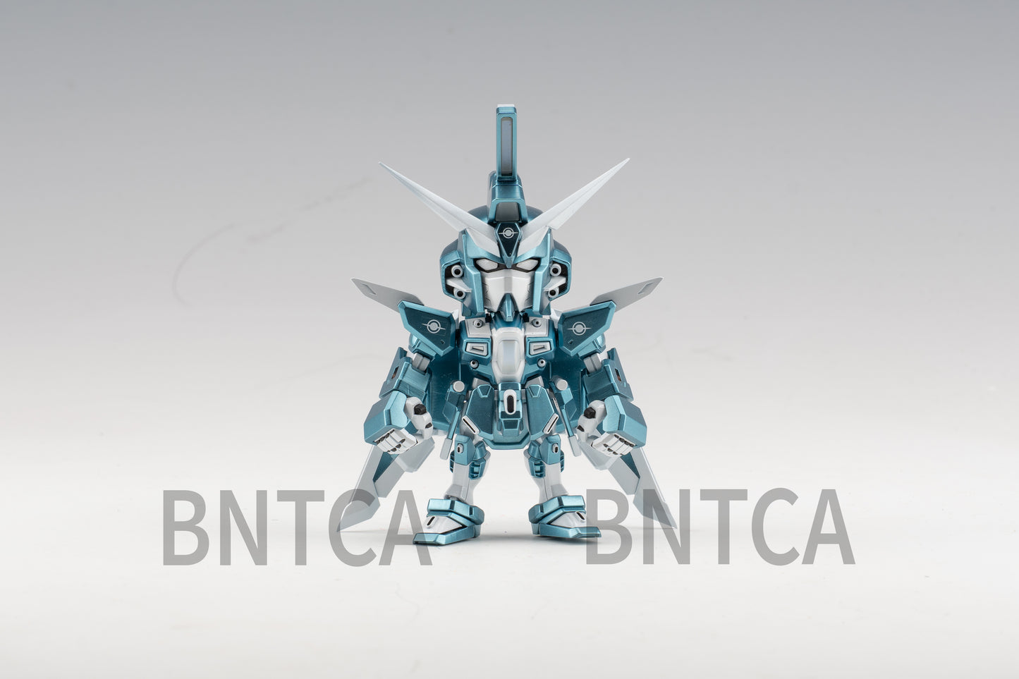 Limited Bandai BNESH Q MSV QMSV Mini Strike Freedom Gundam & ∞ Justice Gundam