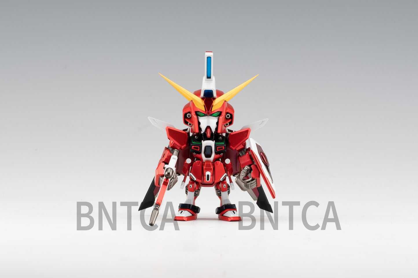Limited Bandai BNESH Q MSV QMSV Mini Strike Freedom Gundam & ∞ Justice Gundam