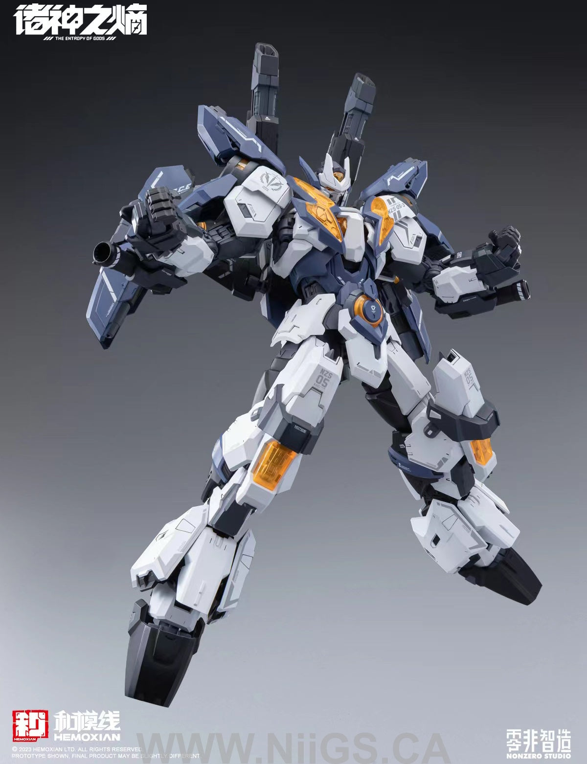 NONZERO STUDIO (Hemoxian) 1/100 Thor Model Kit "The Entropy of GODS"