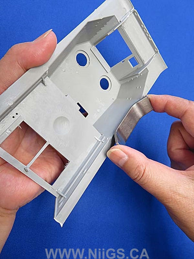 Shimomura Alec Shineblade GuruGuru Bar Stainless Steel File - Grit #600