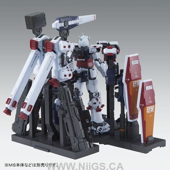 LIMITED Premium Bandai MG 1/100 Weapon & Armor Hanger FOR Full Armor Gundam Ver. Ka (GTB version)