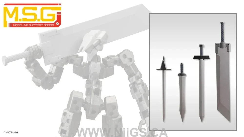 KOTOBUKIYA WEAPON UNIT33 KNIGHT SWORD