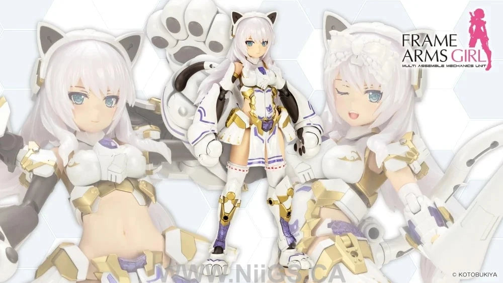 KOTOBUKIYA FRAME ARMS GIRL DURGA I 〈CAT ARMOR Ver.〉
