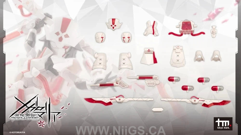 KOTOBUKIYA METAMORPHOSE UNIT EXARMOR WHITE NURSE
