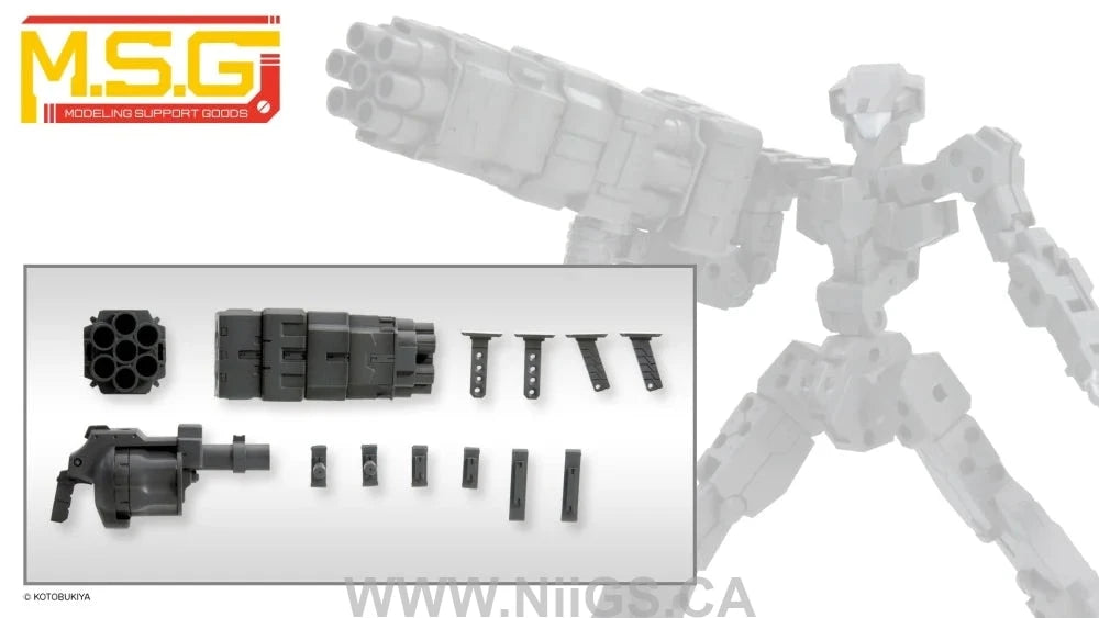 KOTOBUKIYA WEAPON UNIT22 ROCKET LAUNCHER & REVOLVER LAUNCHER