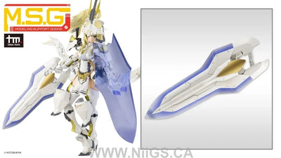 KOTOBUKIYA HEAVY WEAPON UNIT49 MEGA SLASH EDGE 2 White Ver.