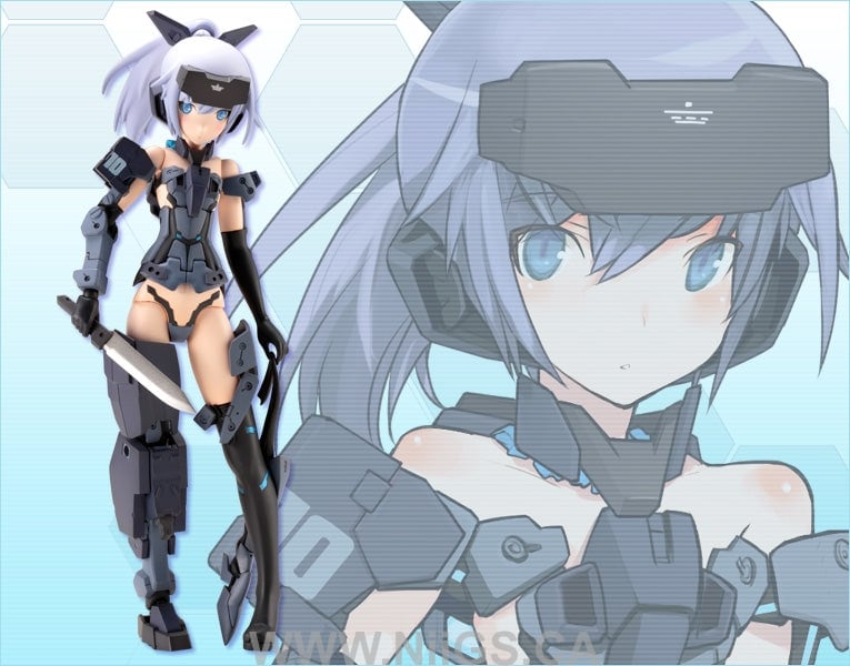Kotobukiya Frame Arms Girl Series Jinrai Indigo Ver.