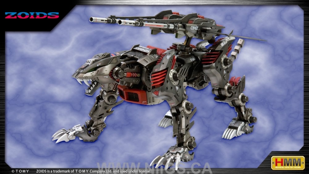 Kotobukiya 1/72 Zoids EZ-035 Lightning Saix Marking Plus Ver.