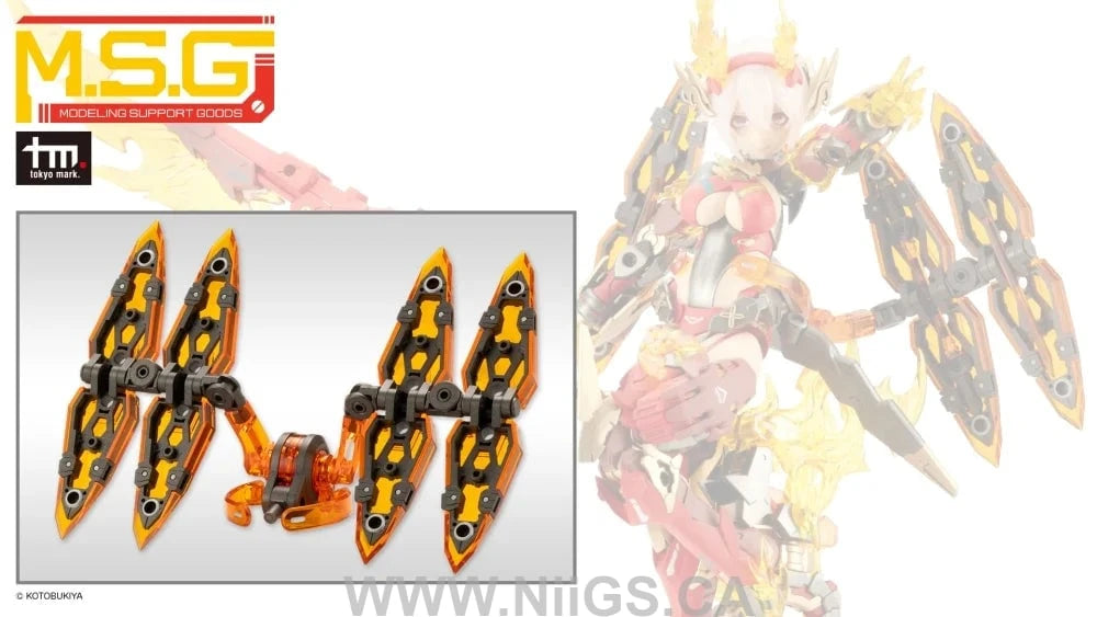 KOTOBUKIYA HEAVY WEAPON UNIT54 EXCEED BINDER2 GUNMETALLIC Ver.