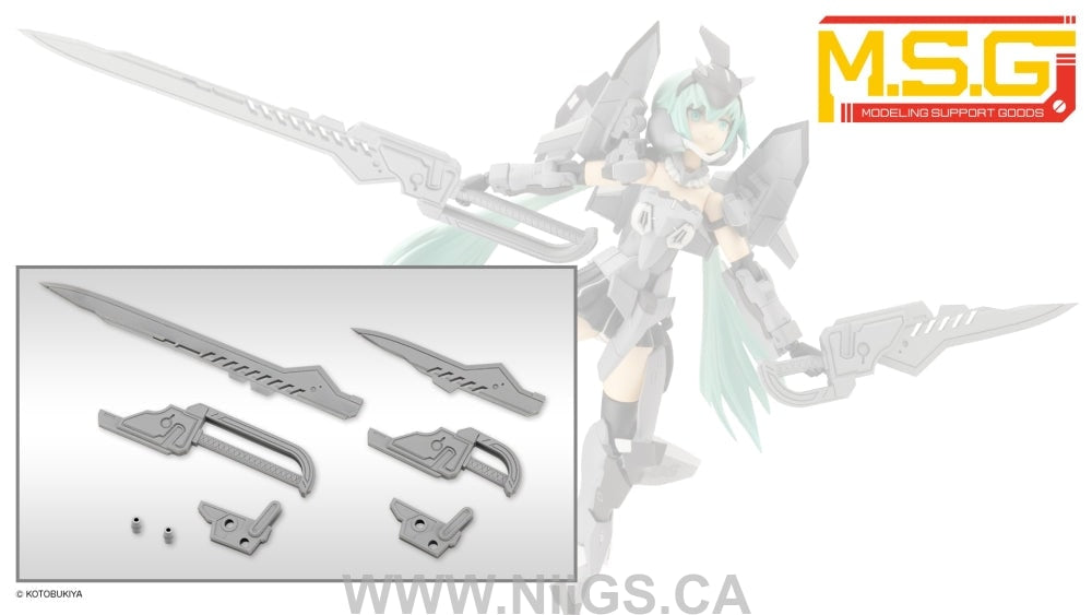 KOTOBUKIYA WEAPON UNIT 51 CUSTOMIZE BLADE SET01