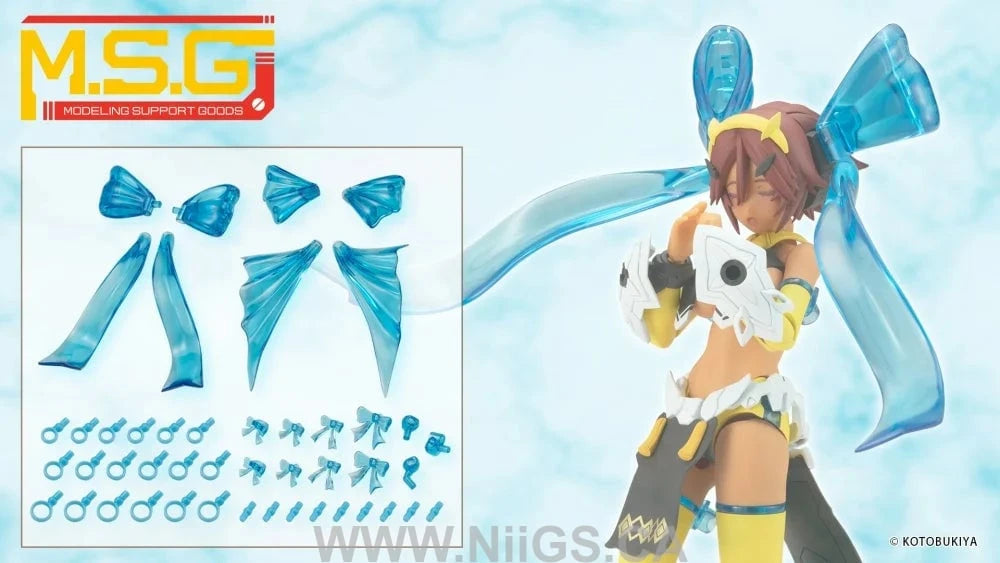 KOTOBUKIYA DRESS UP PARTS CUTE RIBBON SET SKY BLUE Ver.