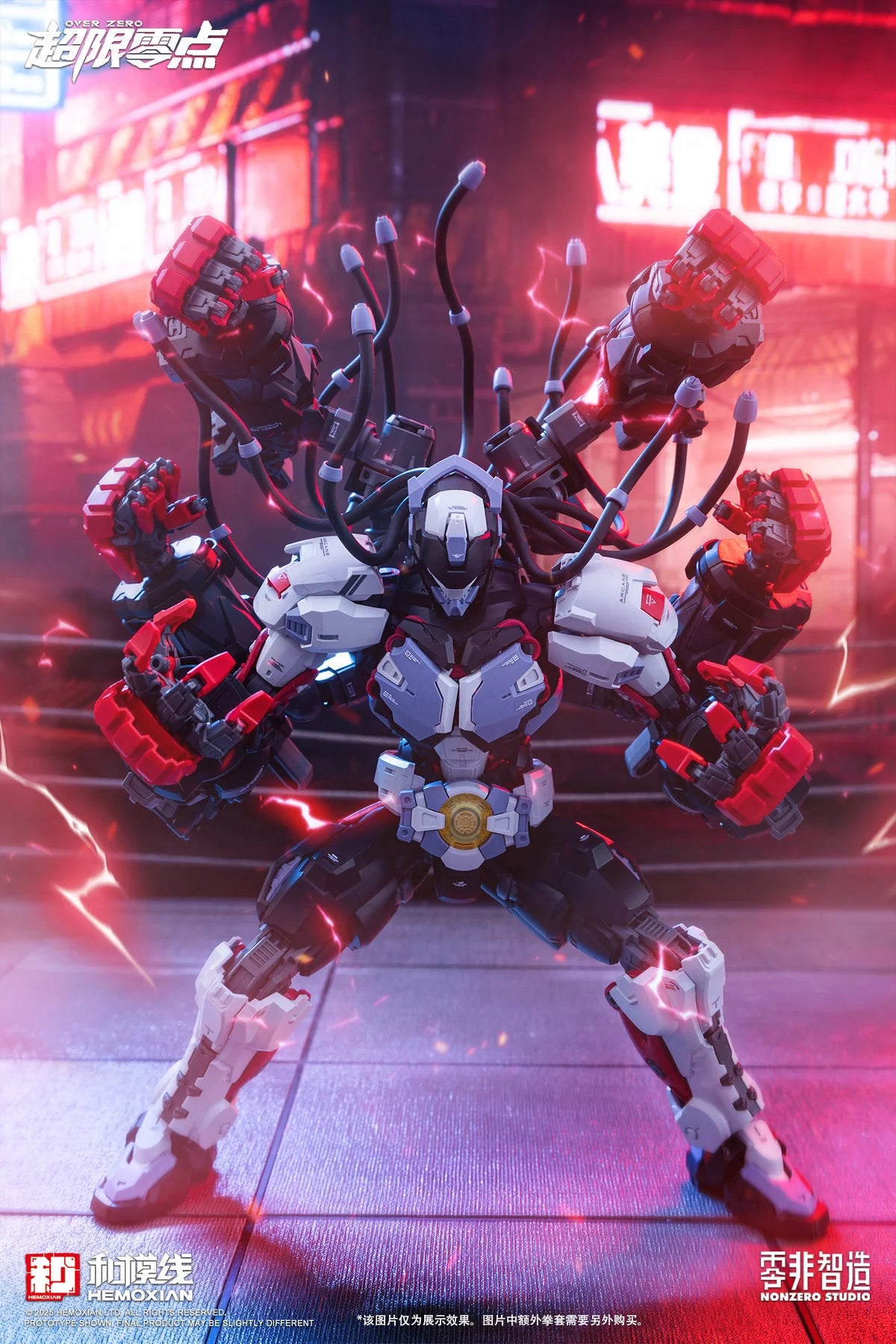 NONZERO STUDIO (Hemoxian) 1/10 Over Zero Series BAKI Accesories package