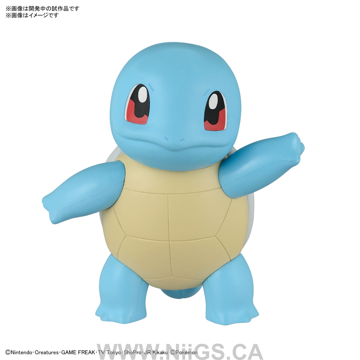 BANDAI Pokémon Model Kit QUICK!! 17 SQUIRTLE
