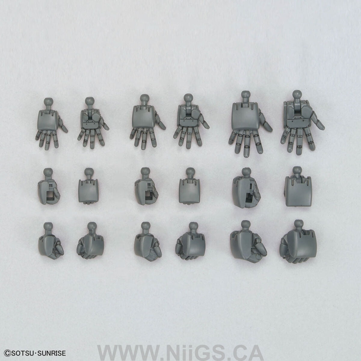 BANDAI Hobby OPTION PARTS SET GUNPLA 04 (BUILD HANDS ROUND)