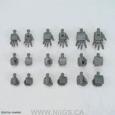 BANDAI Hobby OPTION PARTS SET GUNPLA 03 (BUILD HANDS EDGE)