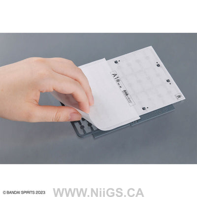 BANDAI Hobby CUSTOMIZE MATERIAL (DECORATION PARTS 1 GRAY)