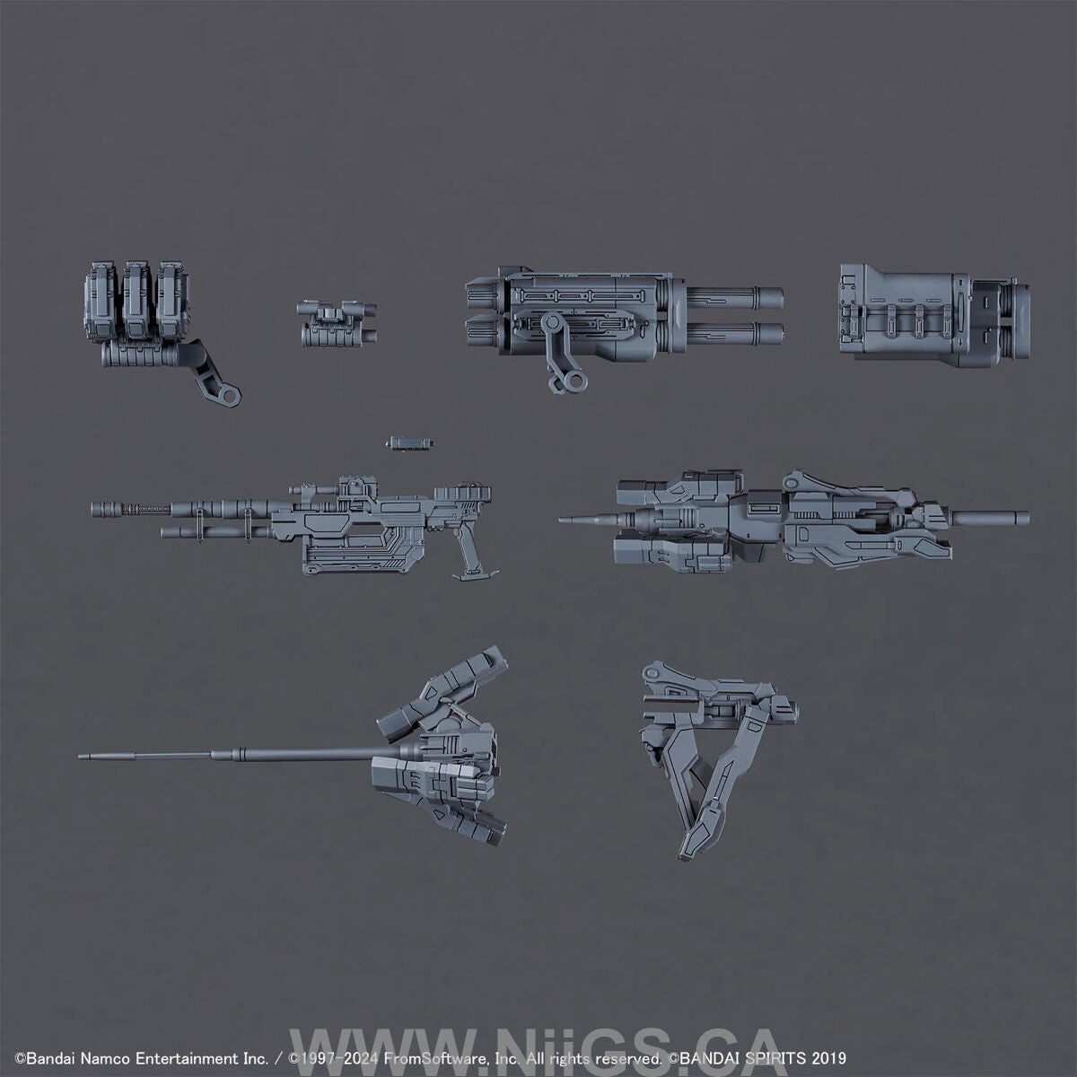 BANDAI Hobby 30MM OPTION PARTS SET ARMORED CORE Ⅵ FIRES OF RUBICON WEAPON SET 02