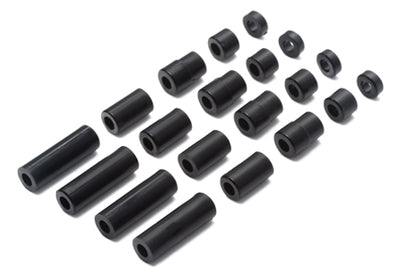 Tamiya 1/32 MINI 4WD Parts Lightweight Plastic Spacer Set (12/6.7/6/3/1.5mm)