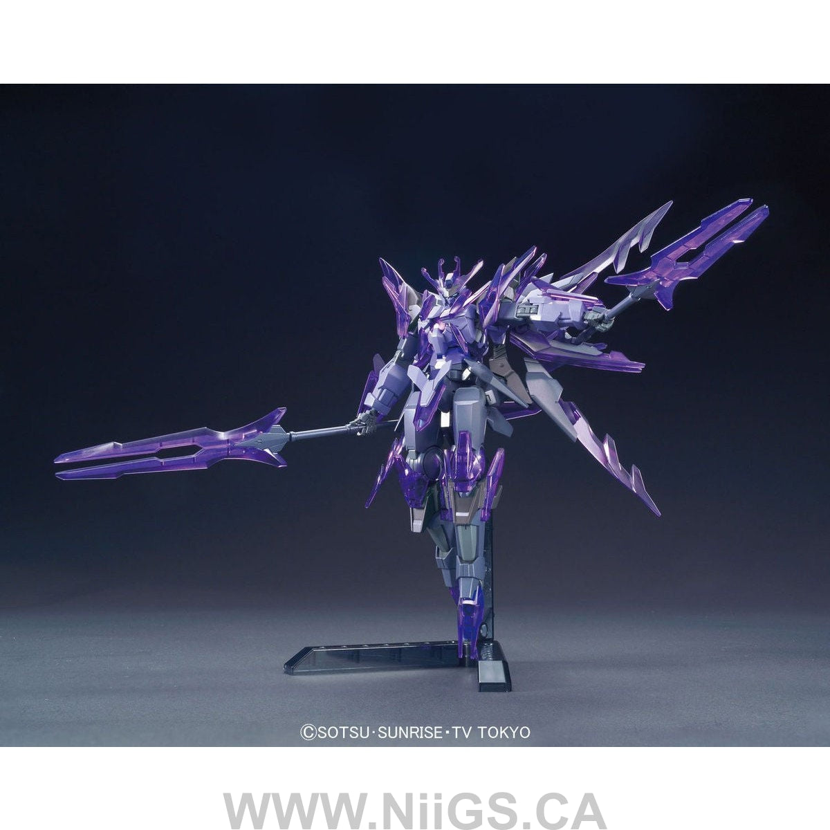 HGBF 1/144 Transient Gundam Glacier