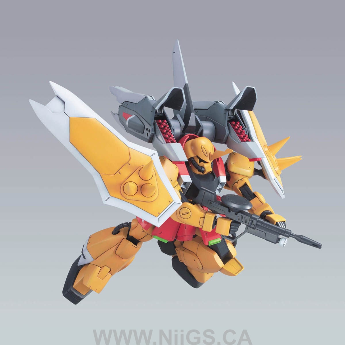 HG 1/100 #07 Blaze Zaku Phantom (Yellow)