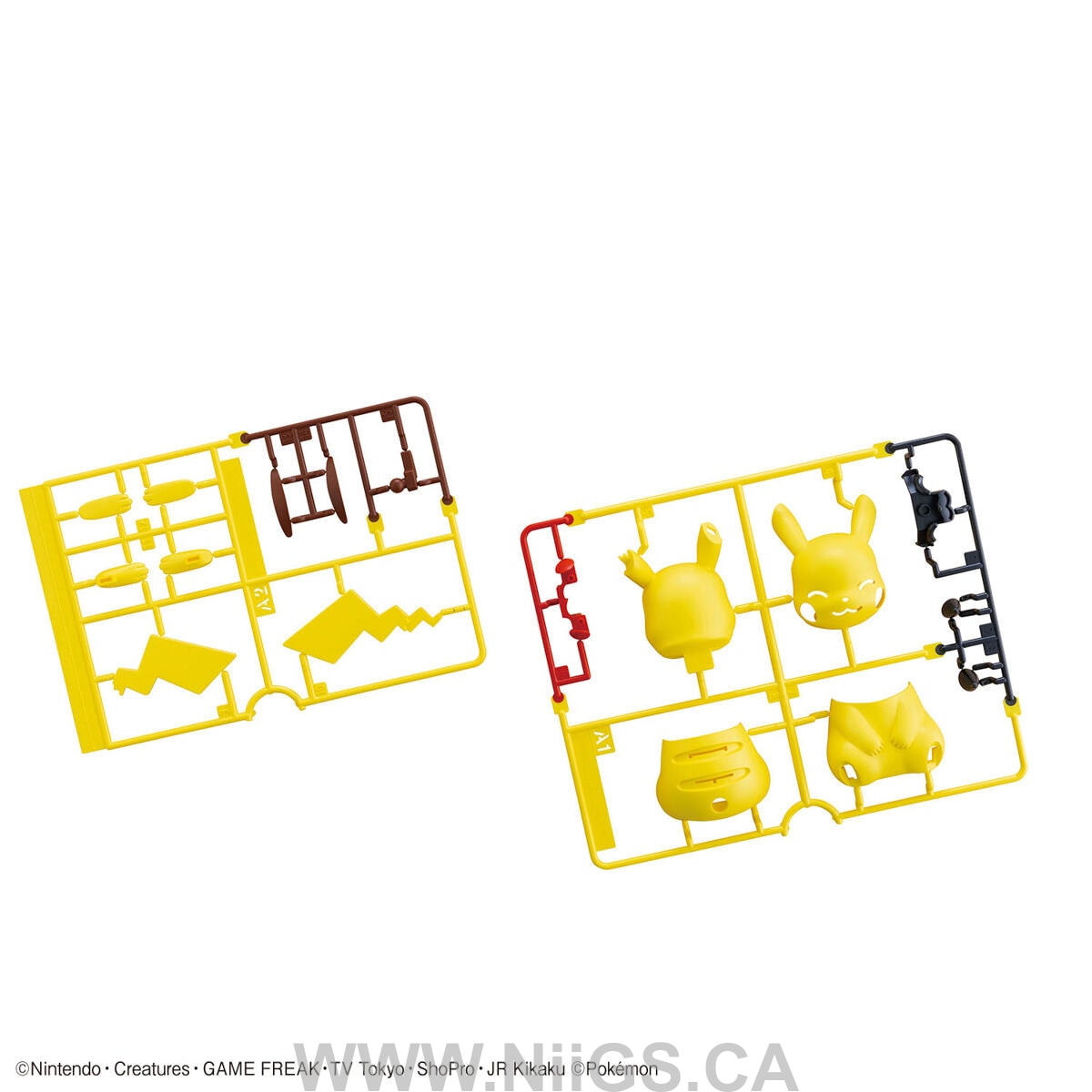 BANDAI Pokémon Model Kit QUICK!! 16 PIKACHU (SITTING POSE)
