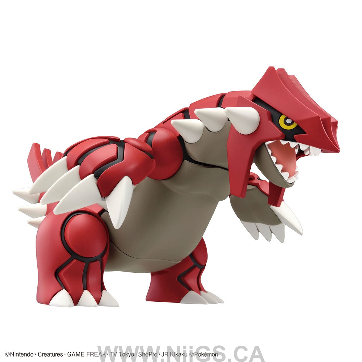 BANDAI Pokémon Model Kit GROUDON