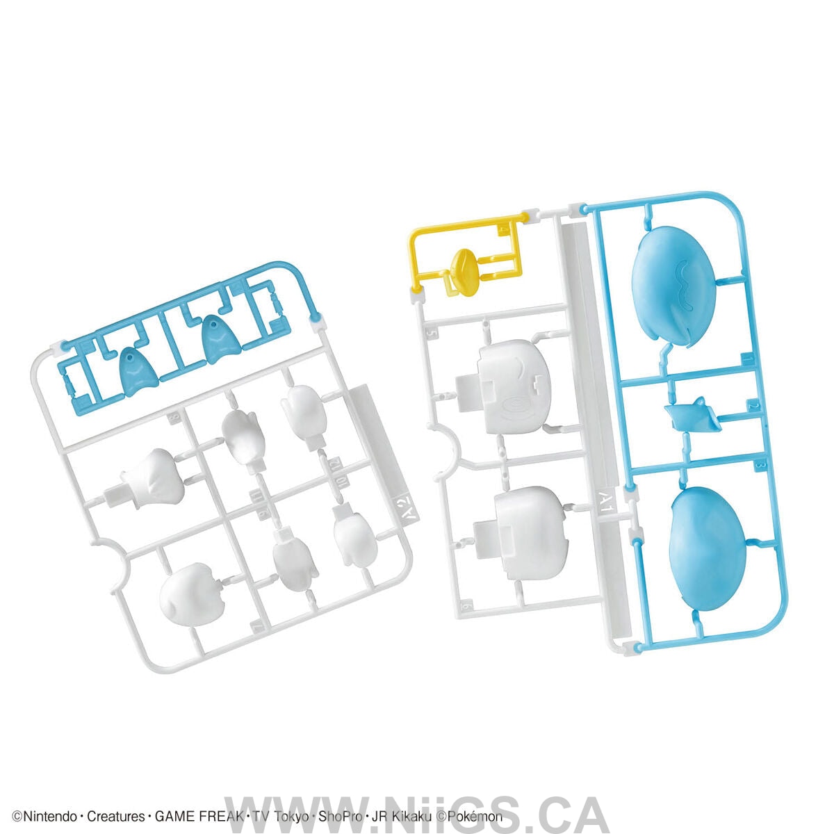 BANDAI Hobby Pokémon Model Kit QUICK!! 19 QUAXLY