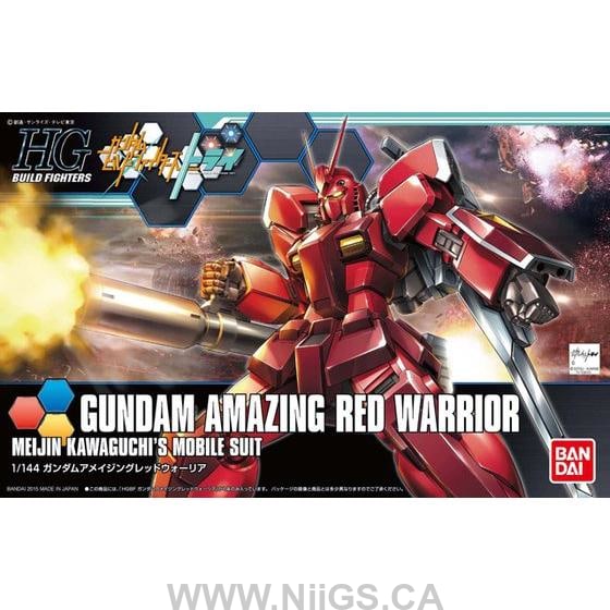 HGBF 1/144 Gundam Amazing Red Warrior
