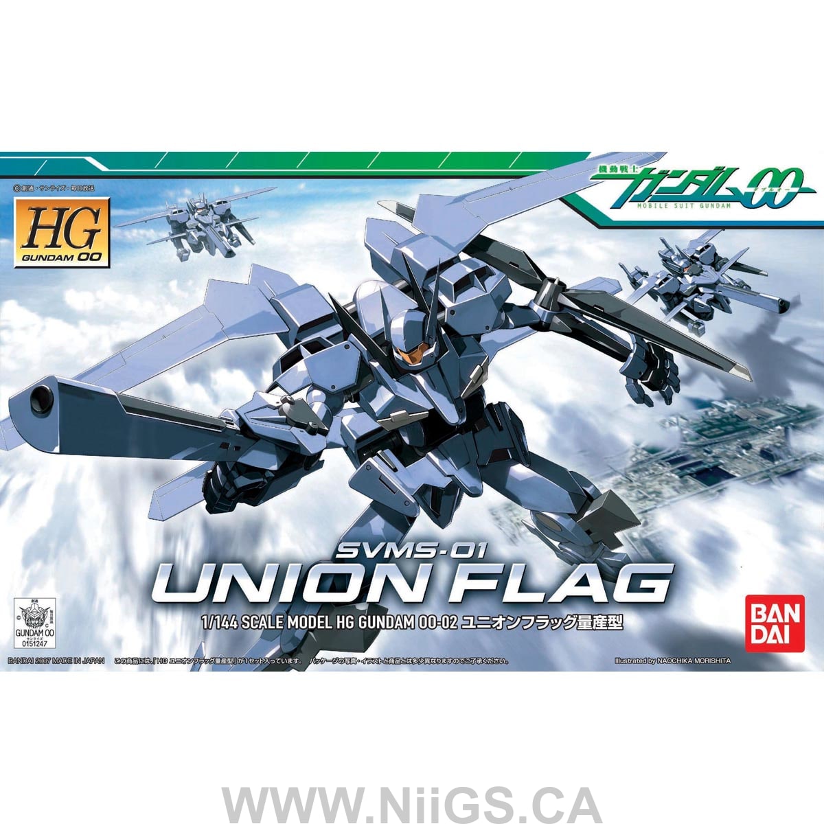 BANDAI Hobby HG 1/144 #02 Union Flag