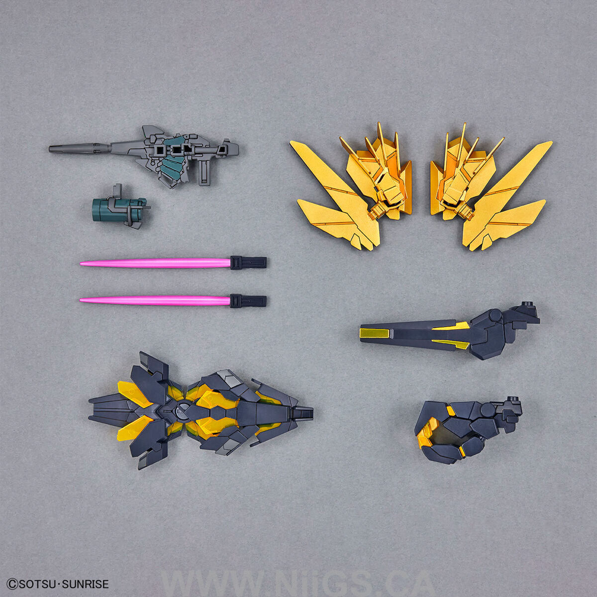 SDCS GUNDAM CROSS SILHOUETTE UNICORN GUNDAM 02 BANSHEE (DESTROY MODE) & BANSHEE NORN PARTS SET