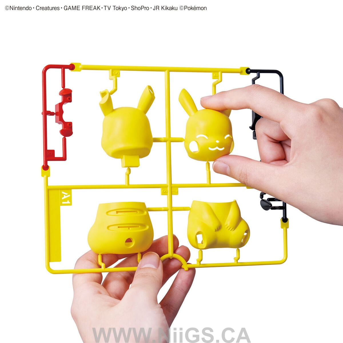 BANDAI Pokémon Model Kit QUICK!! 16 PIKACHU (SITTING POSE)